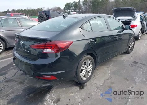 2019 Hyundai Elantra Sel из США, поврежденный, VIN 5NPD84LF4KH416981